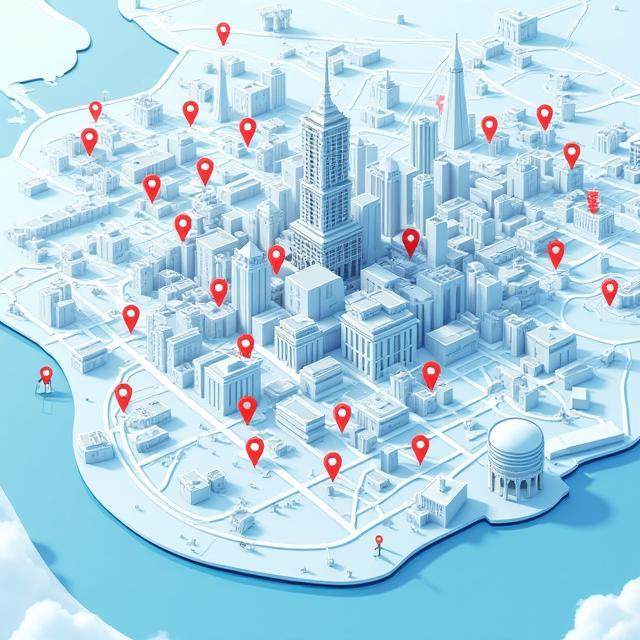 Carte indiquant l’emplacement de Bienzone à Paris